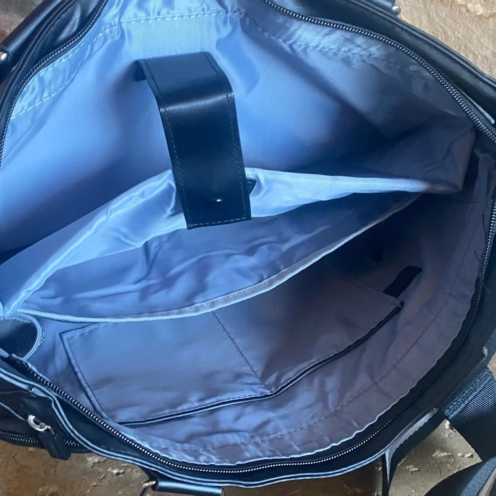 IHKWIP NWOT Be Bold Tote Laptop Black Bag